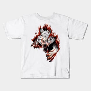 Angry Wolf Kids T-Shirt